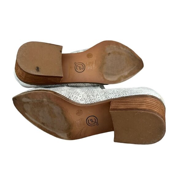 Chinese Laundry Fortune Lizard Bootie in White Black Snakeprint Women's Size 8 - Picture 11 of 11